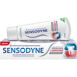 Pasta de Dentes Sensibilidade e Gengivas Branqueadora Sensodyne
