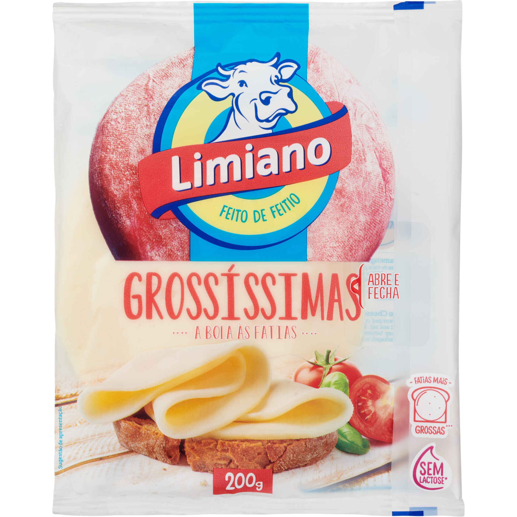 Queijo Flamengo Fatiado Gross&iacute;ssimas