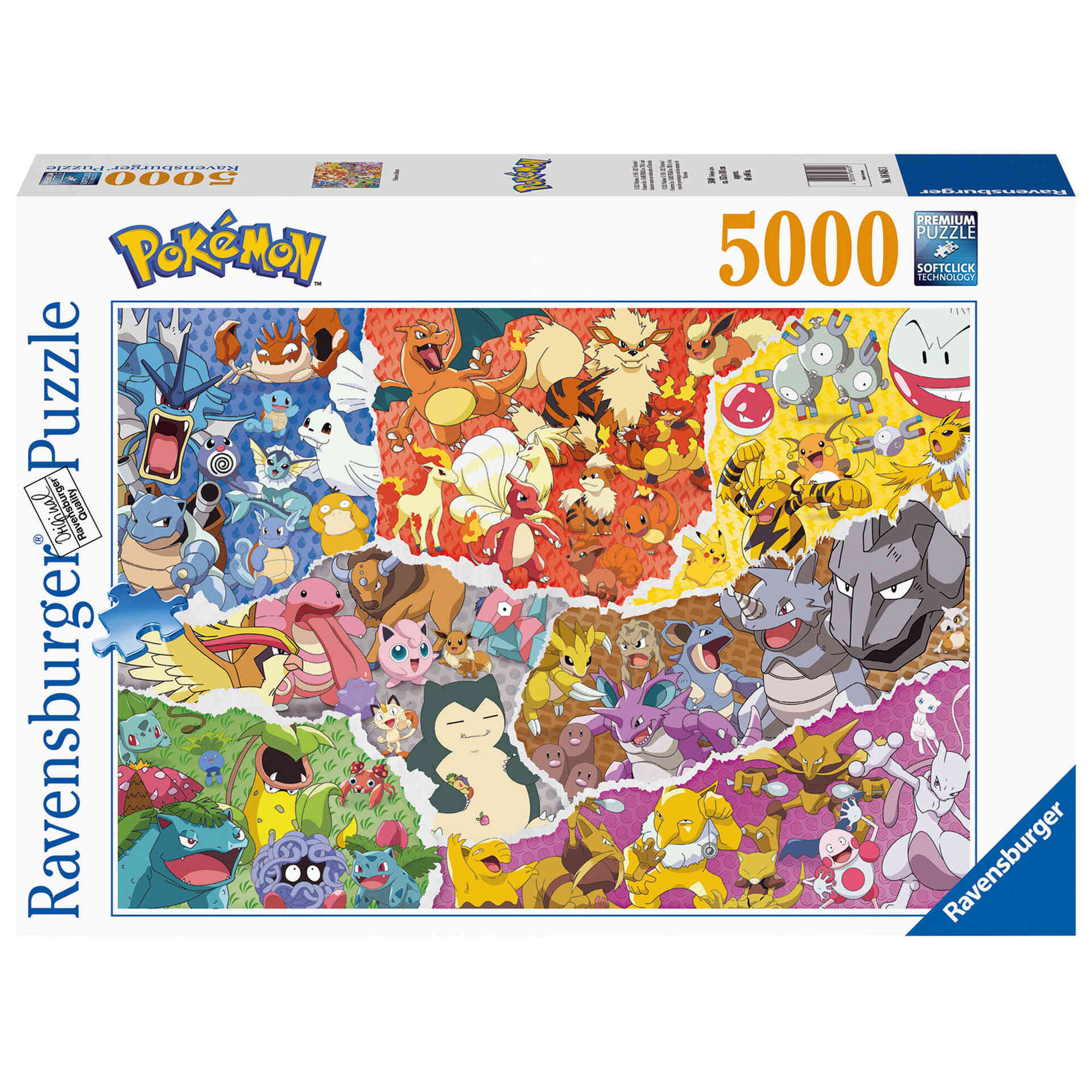 Puzzle Pokémon 5000 Peças