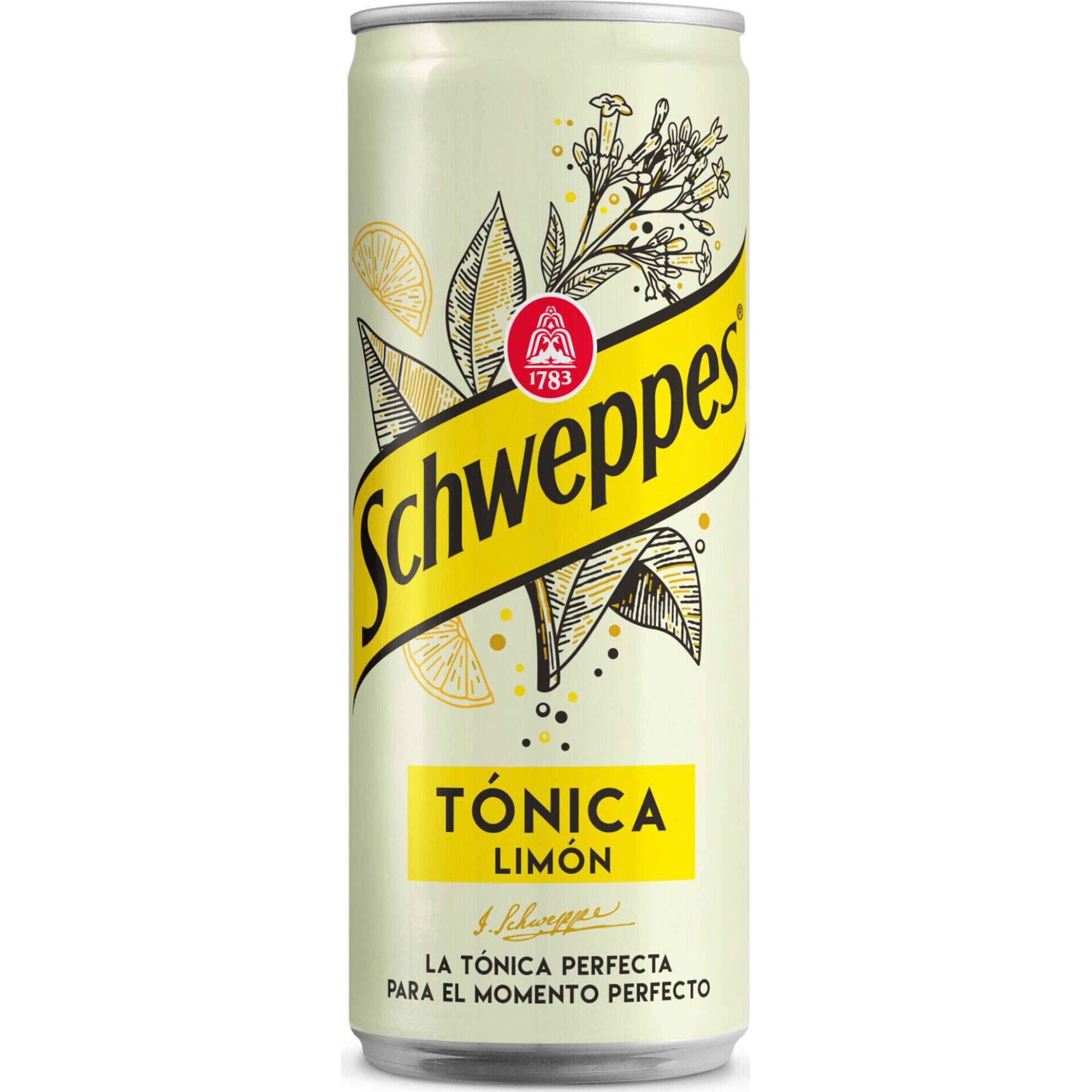 &Aacute;gua T&oacute;nica em Lata Lim&atilde;o Schweppes