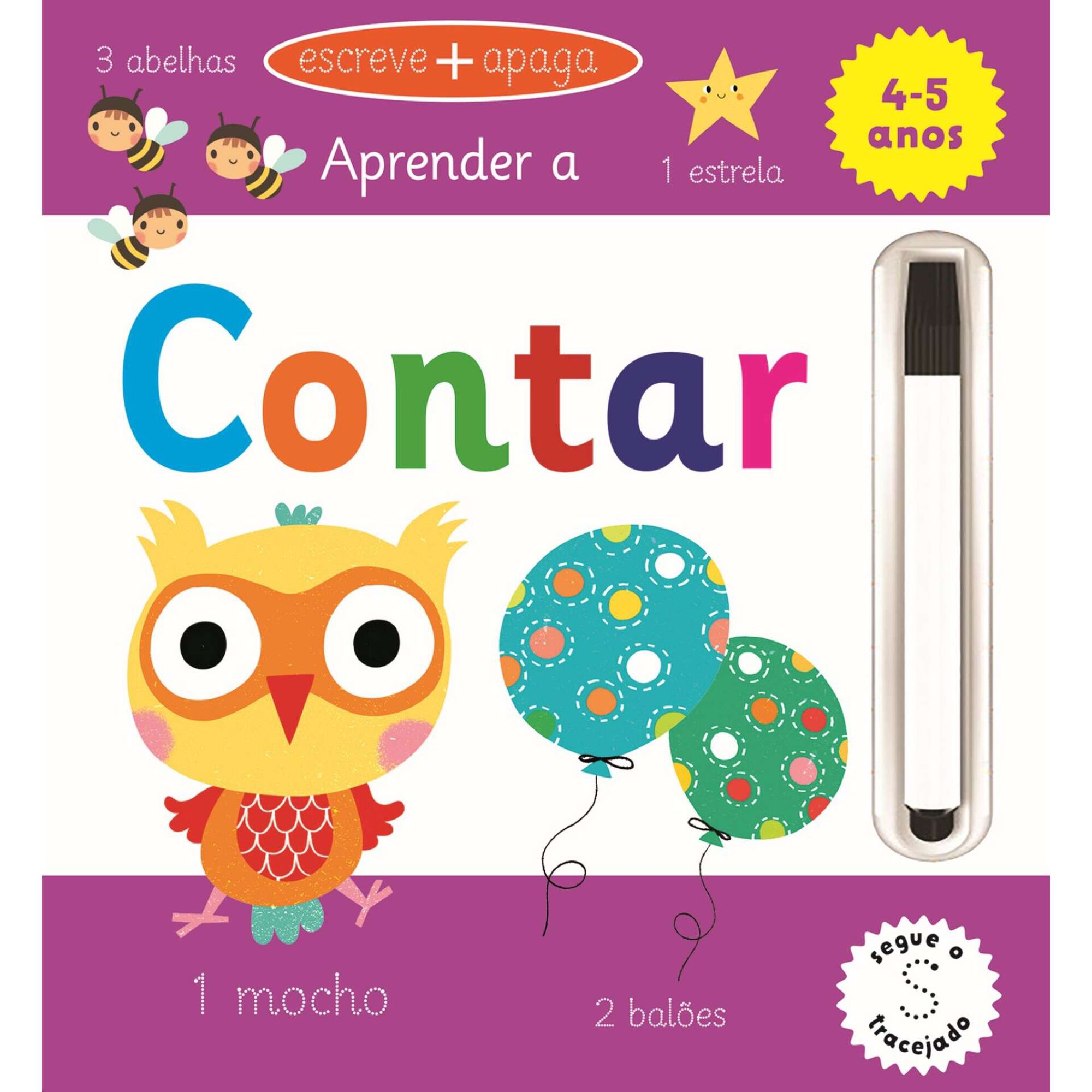 Escreve e Apaga - Aprender a Contar - 1º Ano