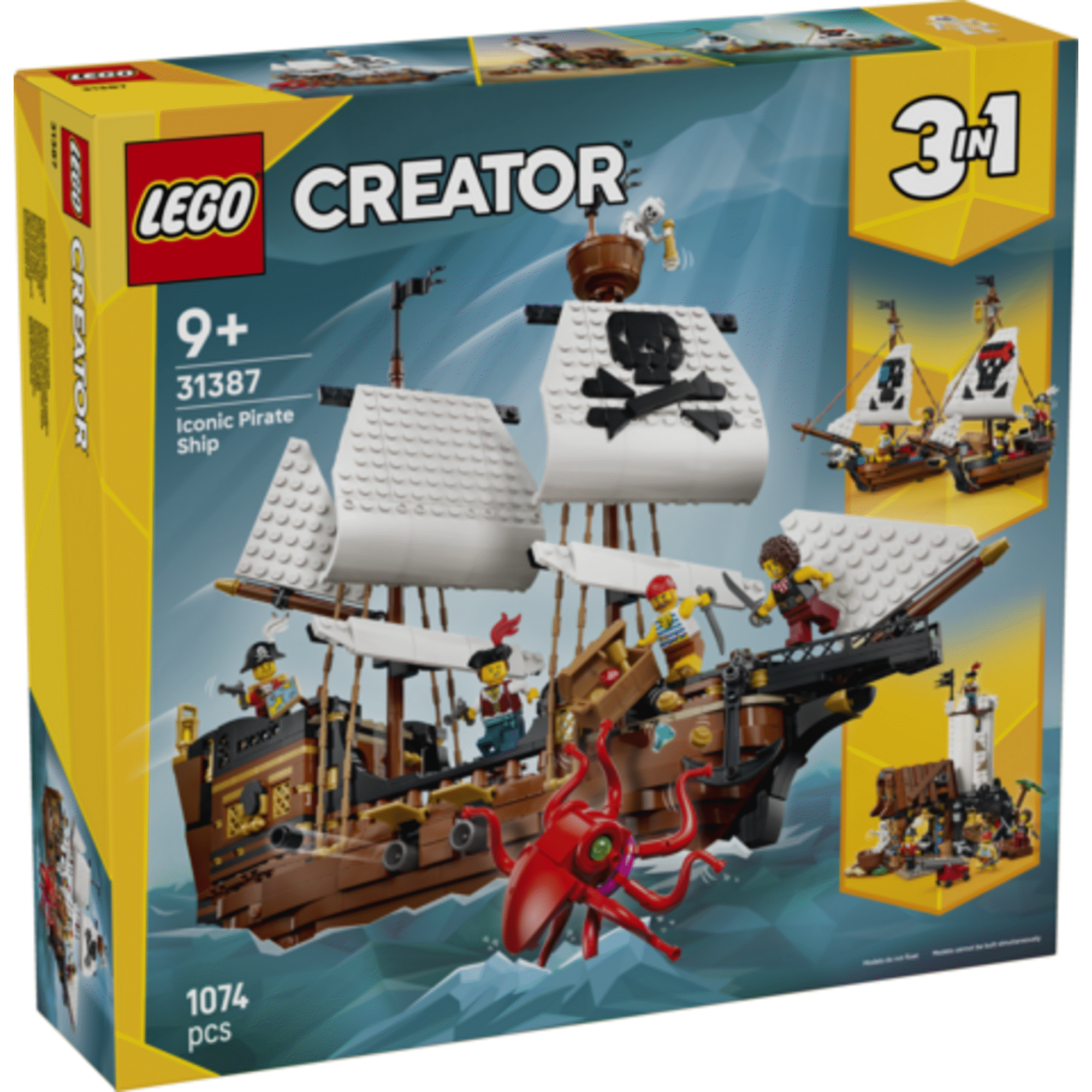 LEGO Creator - Navio Pirata Ic&oacute;nico - 31387