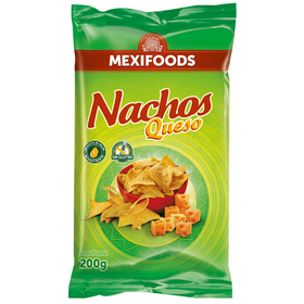 Snacks Tortilha Nachos com Queijo Mexifoods