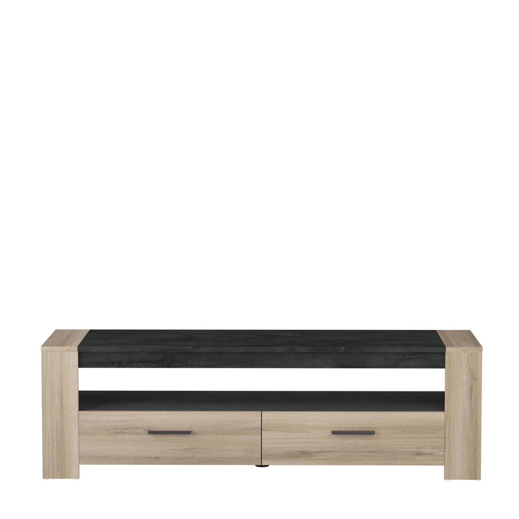 Móvel de TV 2 Gavetas 151x43x46cm Sheffield