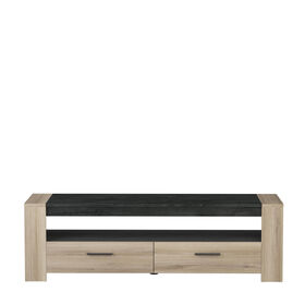 Móvel de TV 2 Gavetas 151x43x46cm Sheffield