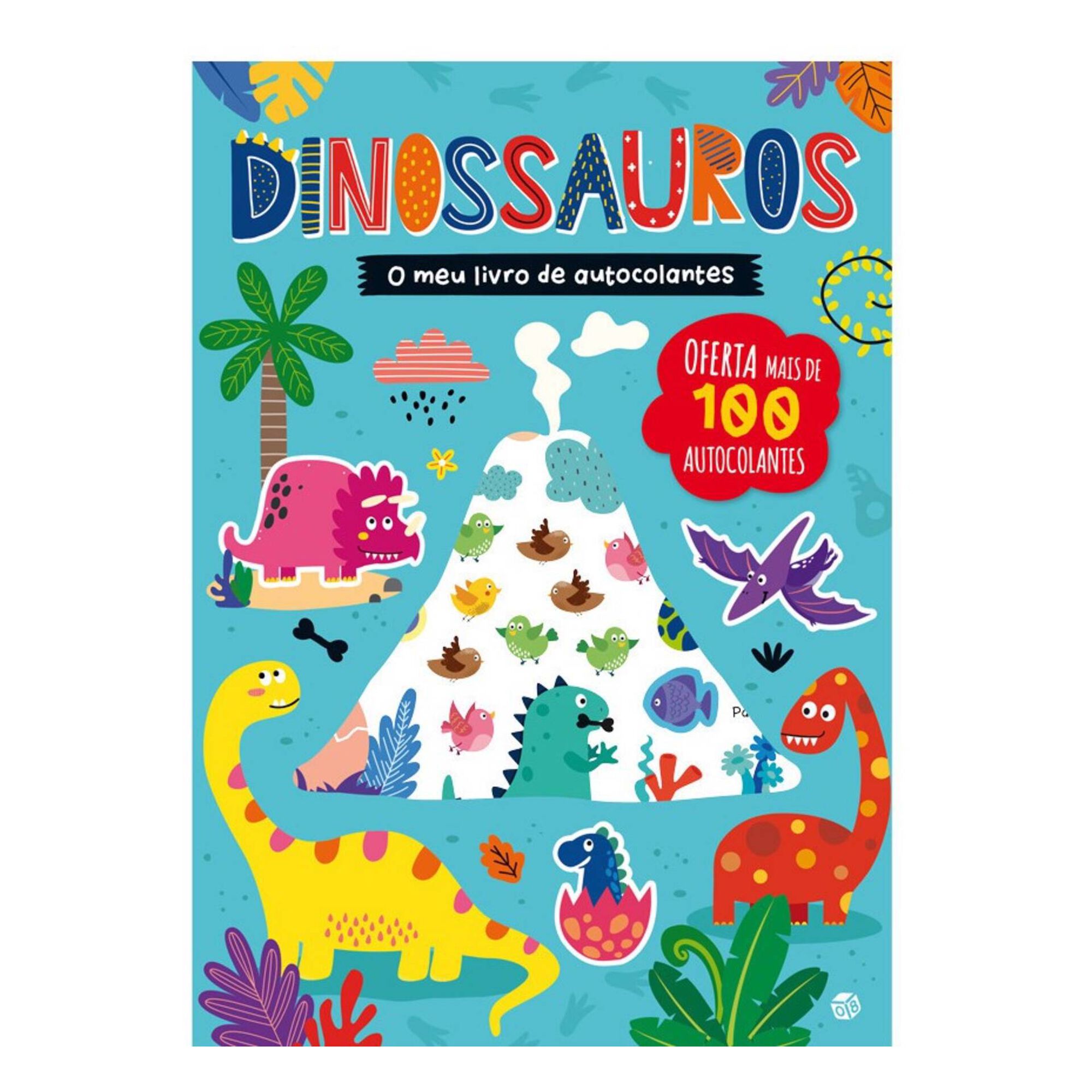 O Meu Livro de Autocolantes - Dinossauros