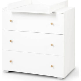 C&oacute;moda com Muda Fraldas Branca Karolina