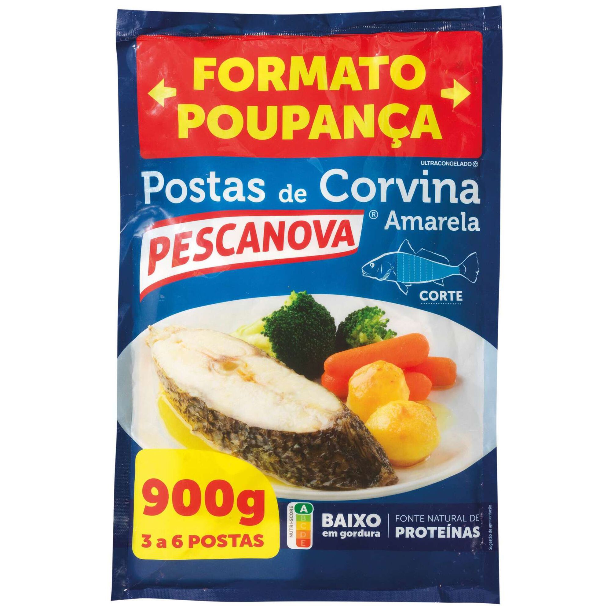 Posta de Corvina Congelada Posta de Corvina Congelada