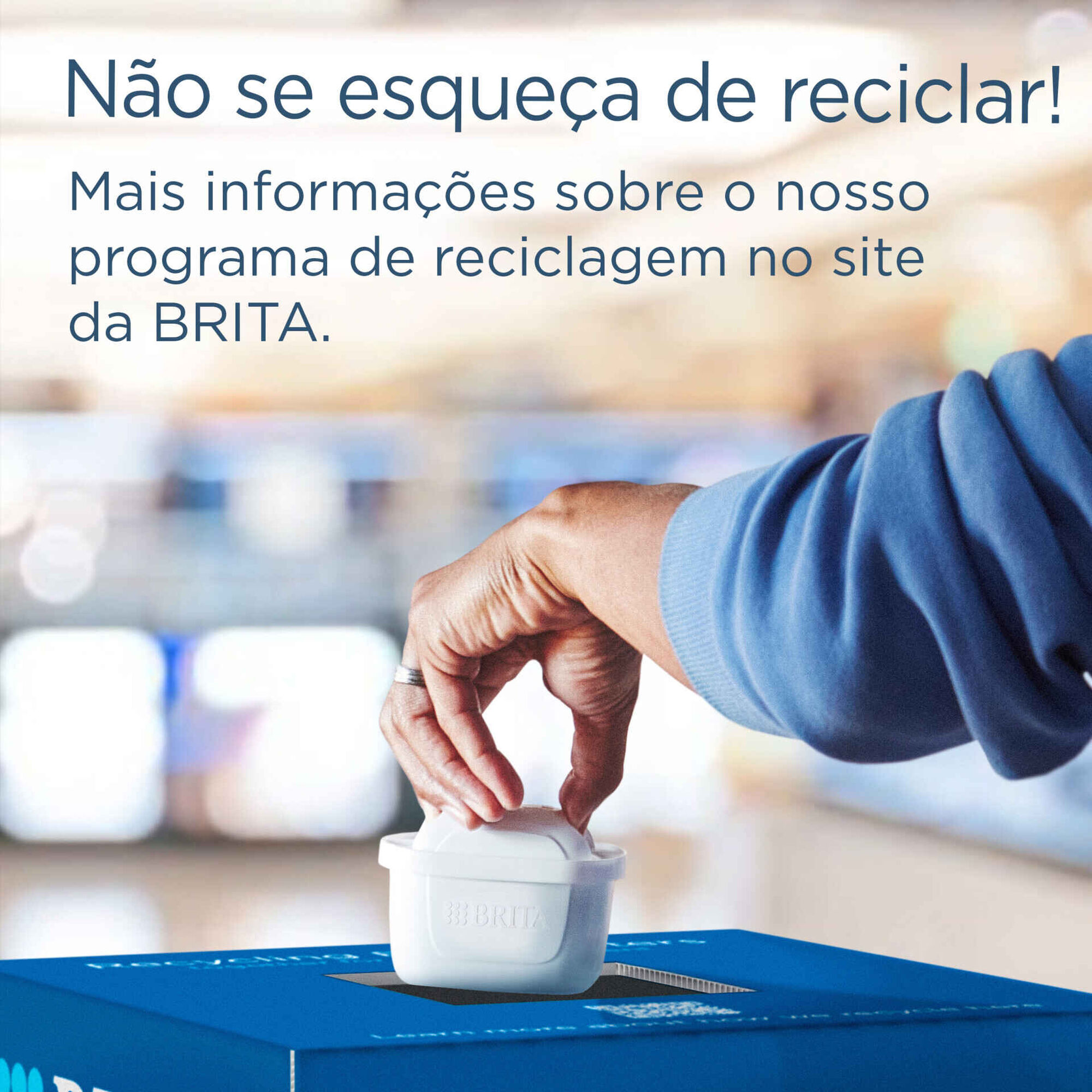 Jarro de Filtro de &Aacute;gua Style Essential Expert Calc&aacute;rio Brita