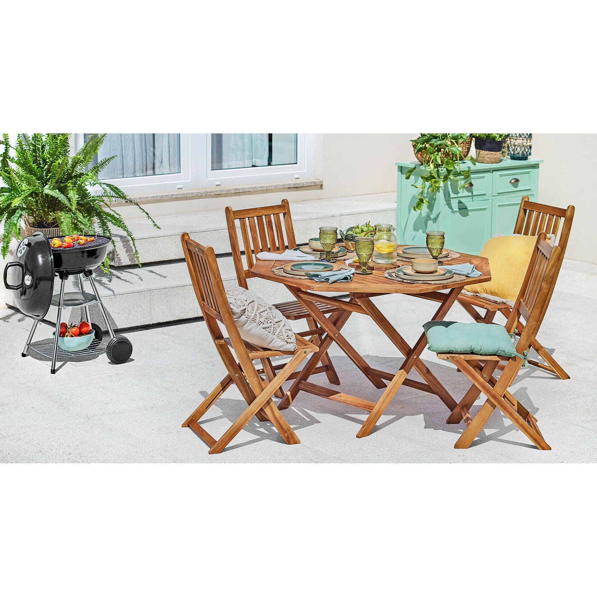 Conjunto Jardim 4 Lugares Kasa