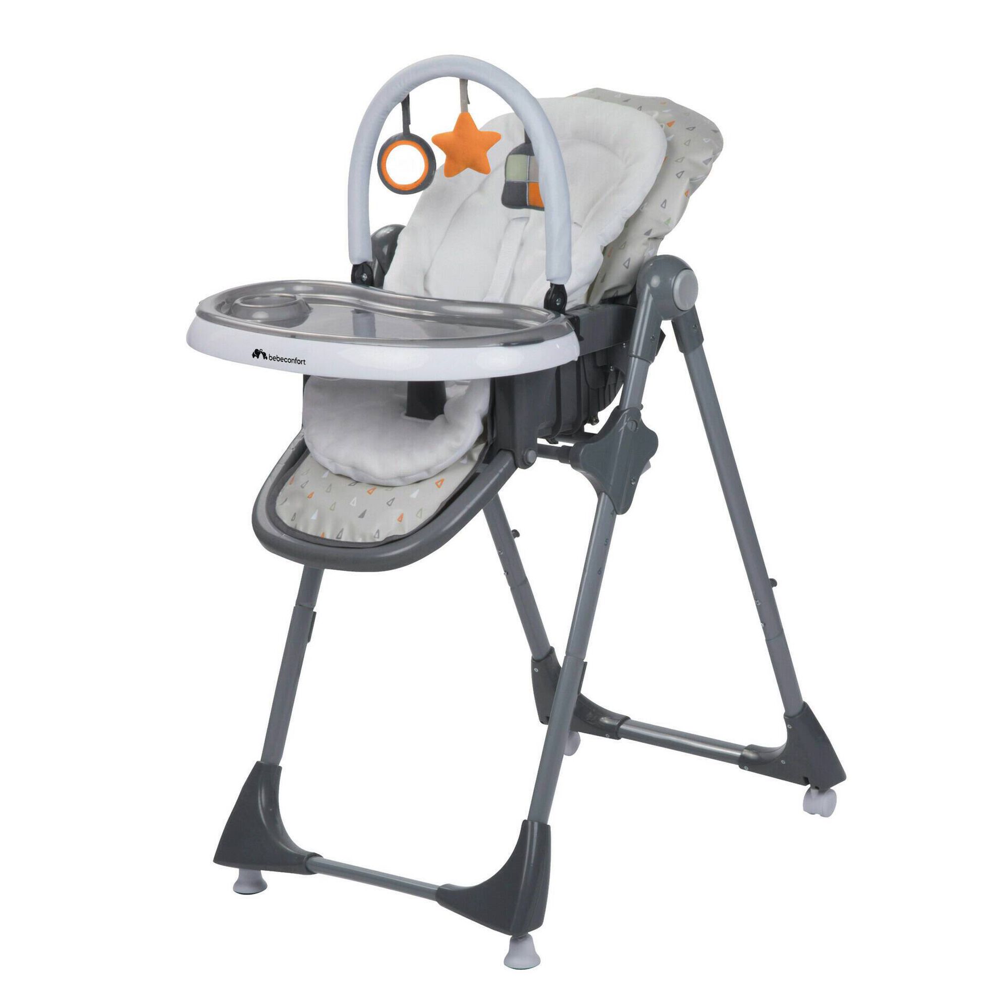 Cadeira refeição Warm Grey 3 em 1