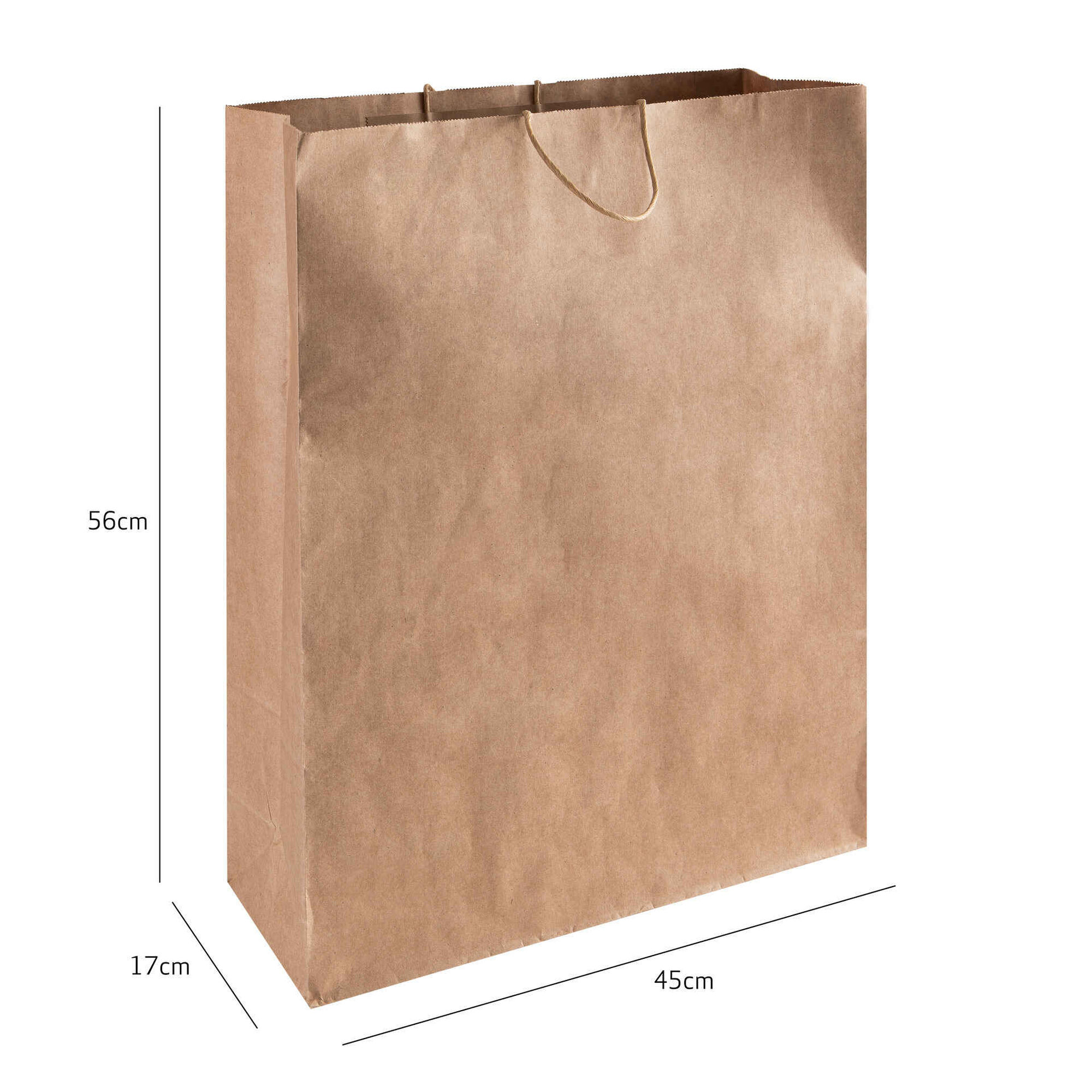 Saco para Presentes Papel Kraft XL