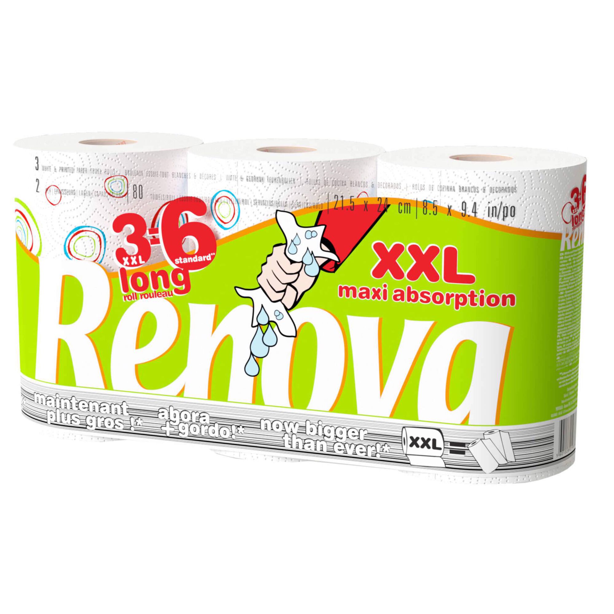 Rolo de Cozinha Maxi Absorption XXL Rolo de Cozinha Maxi Absorption XXL