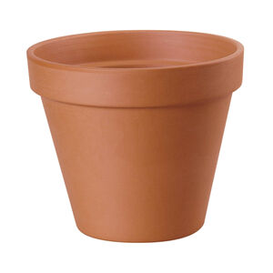 Vaso Redondo Barro 16cm Terracota Argoncilhe