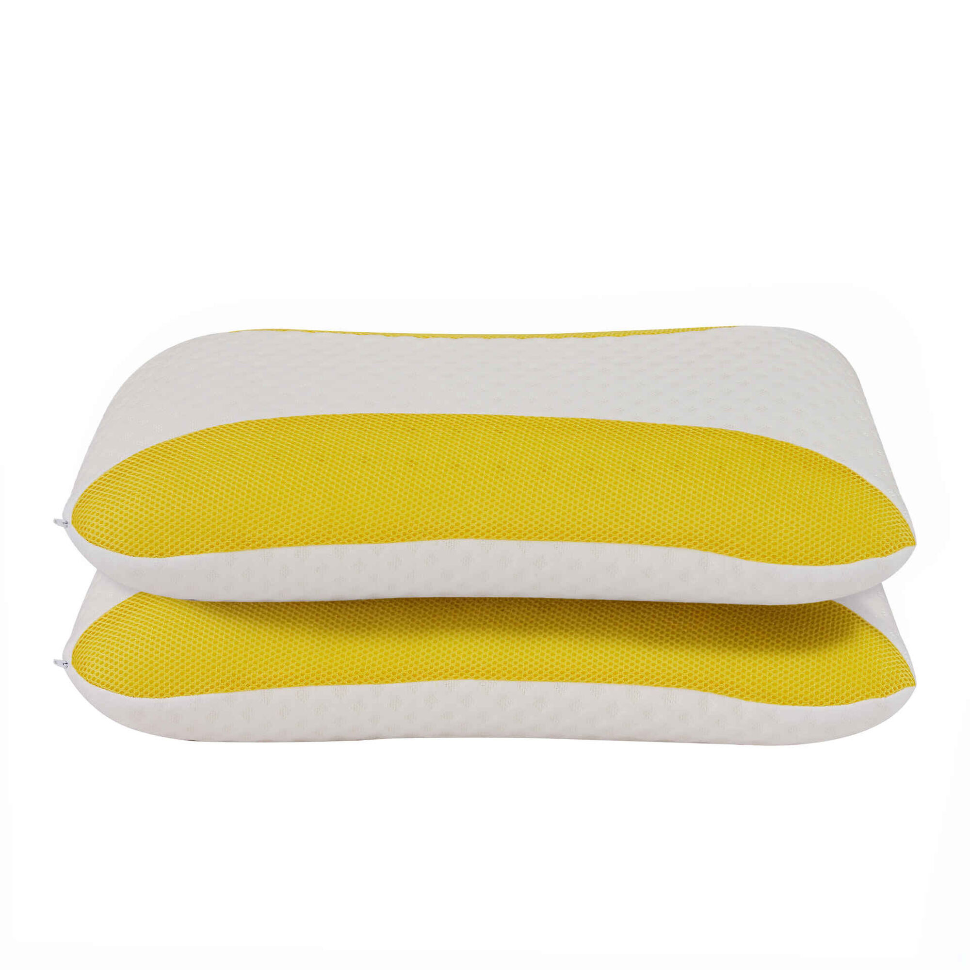 Conjunto de 2 Almofadas Viscoel&aacute;sticas com Aroma Camomila Welfoam