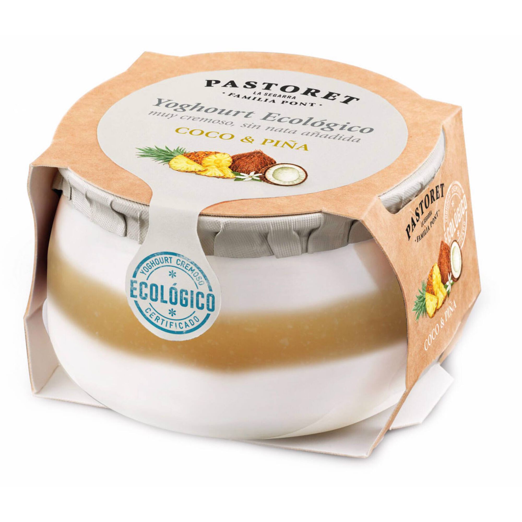 Iogurte Coco e Ananás Biológico Iogurte Coco e Ananás Biológico