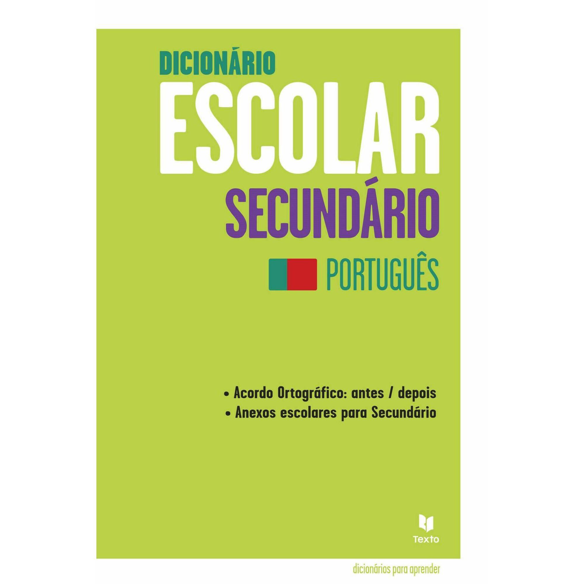 Dicionário Escolar Secundário Português