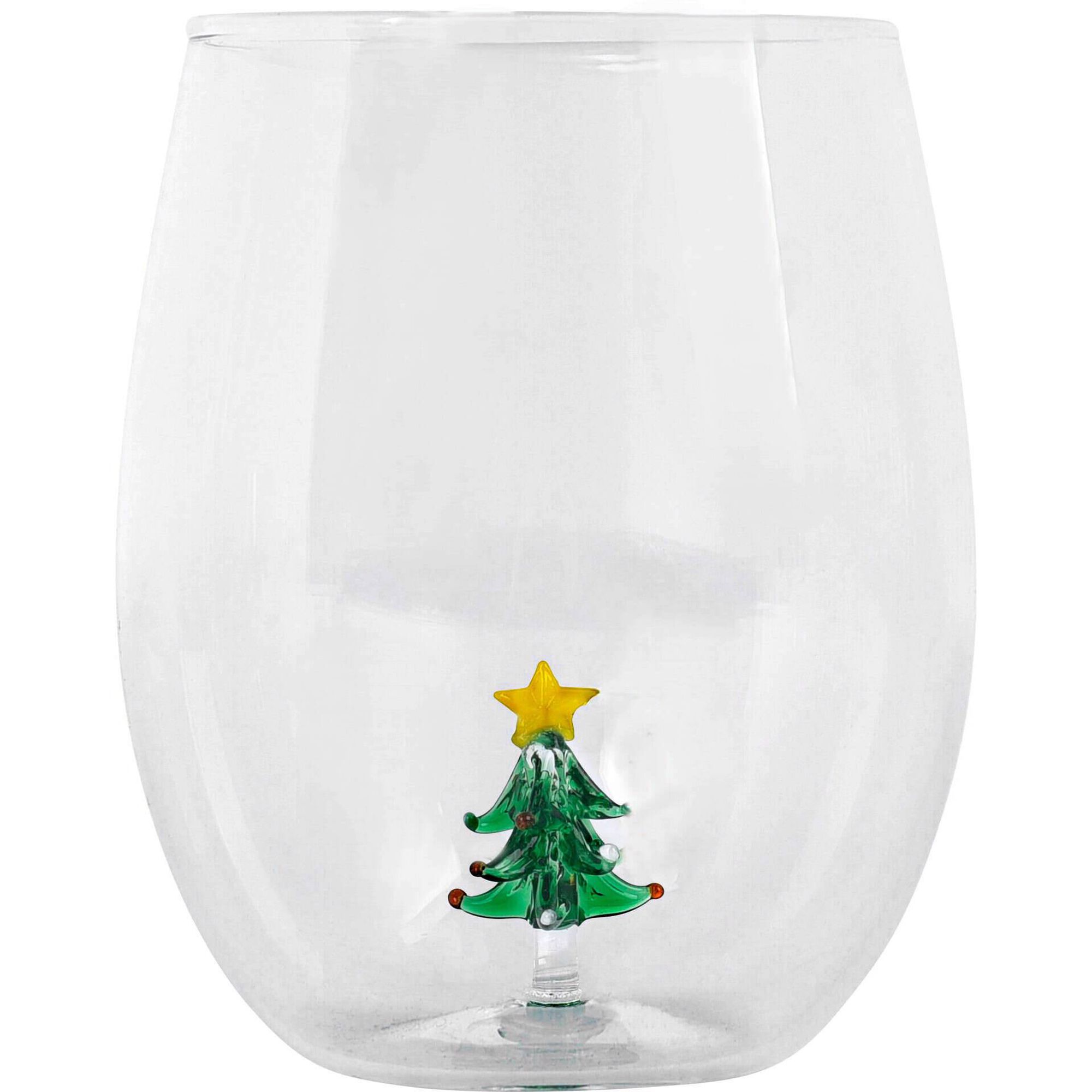 Copo 500ml com &Aacute;rvore de Natal Kasa