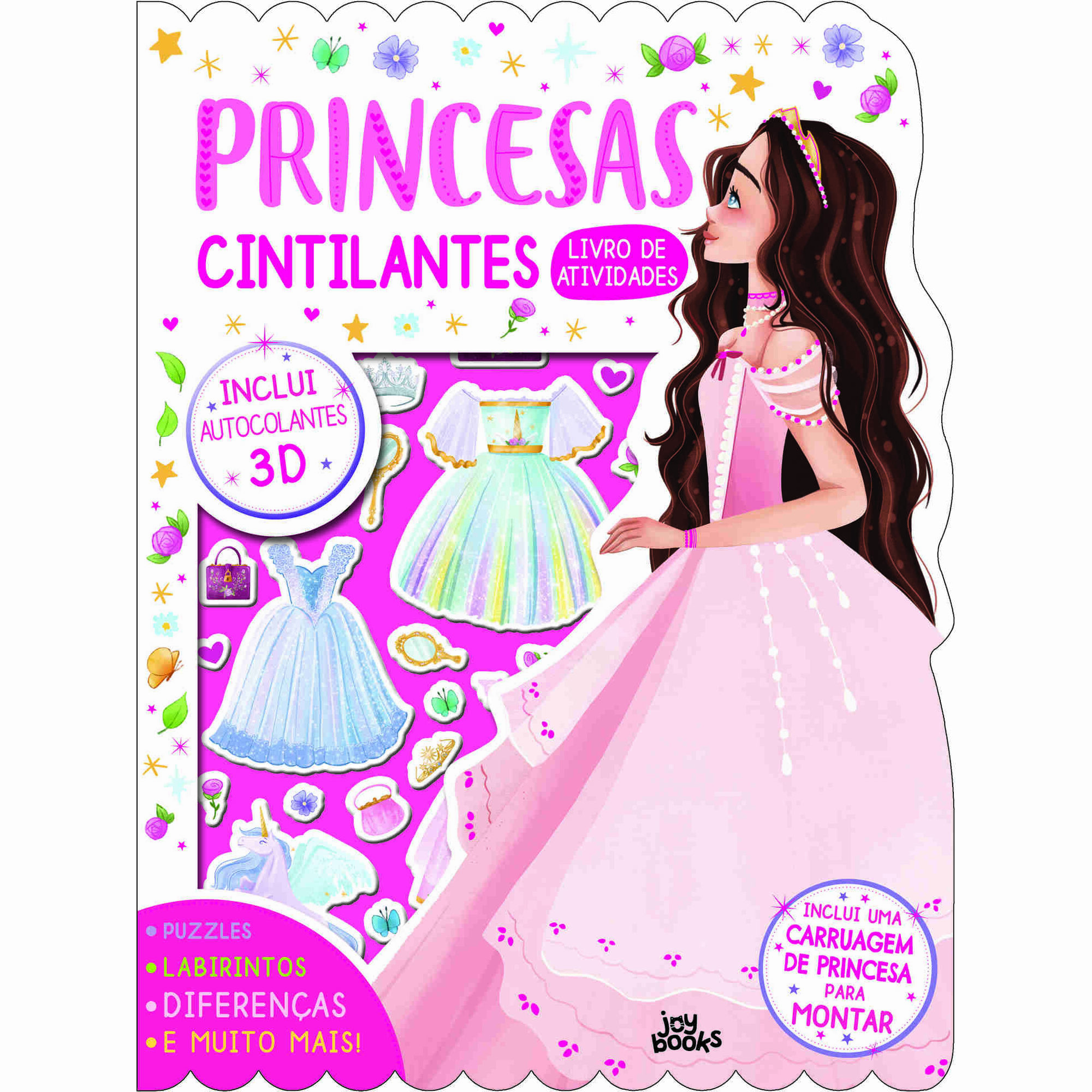 Princesas Cintilantes - Livro de atividades