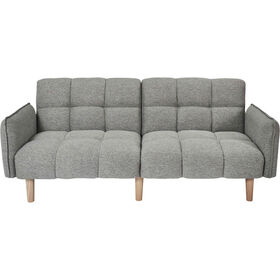 Sof&aacute; Cama 3 Lugares Cinza Dream