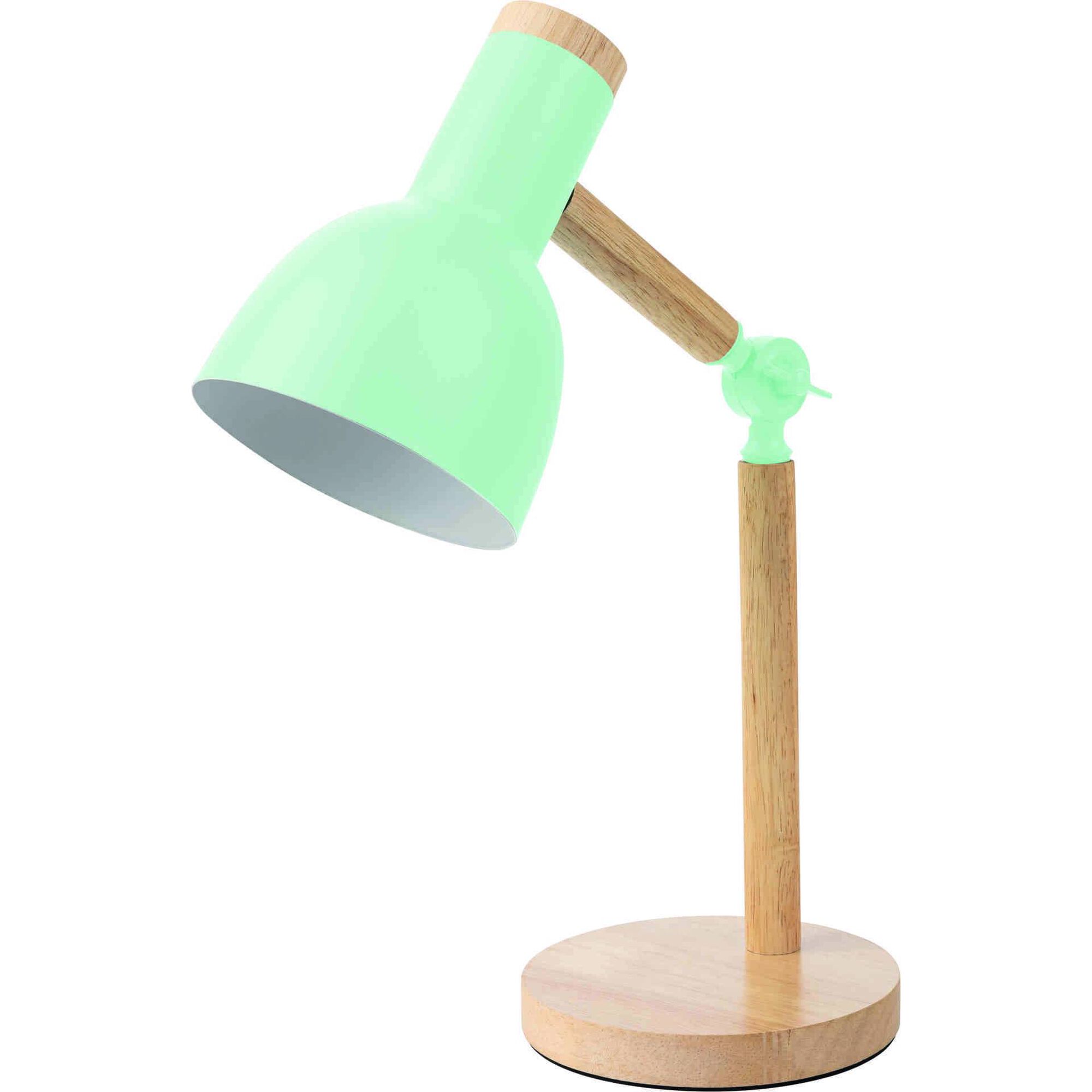 Candeeiro de Secretária Articulado Verde Água E27