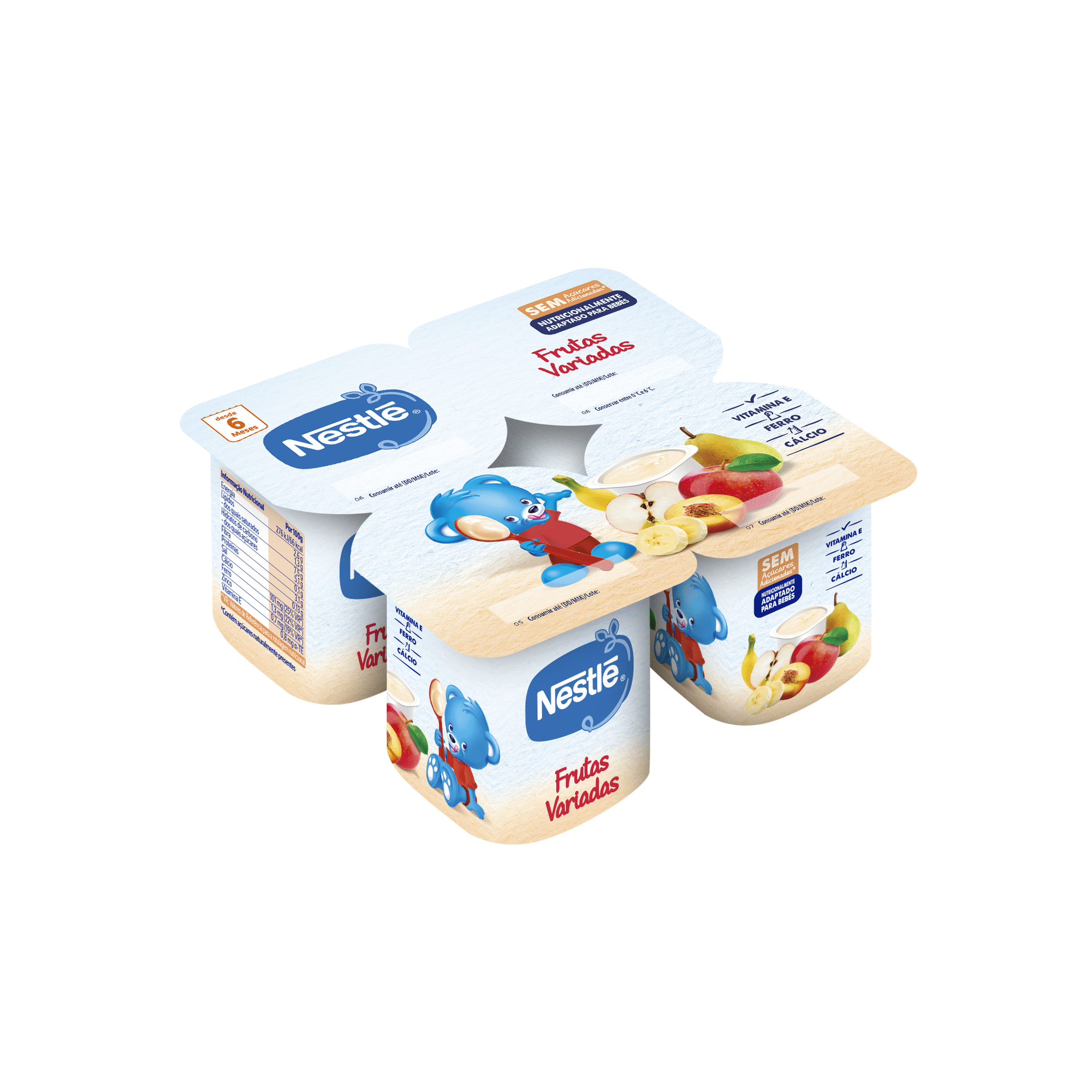 Iogurte Bebé Frutas Variadas +6 Meses