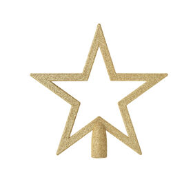 Terminal Estrela para Árvore Natal 20cm Dourado
