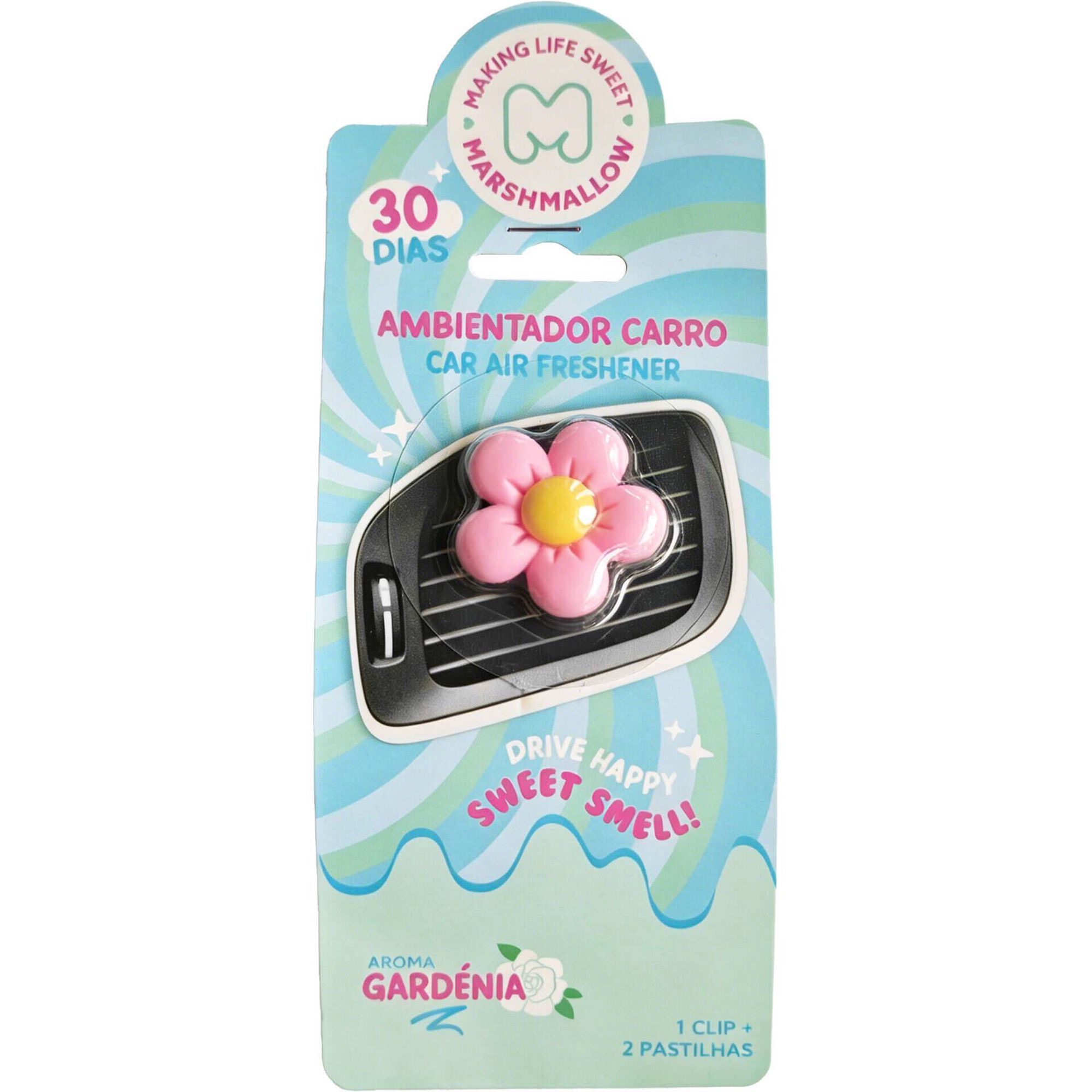 Ambientador Flor Rosa Gard&eacute;nia Marshmallow