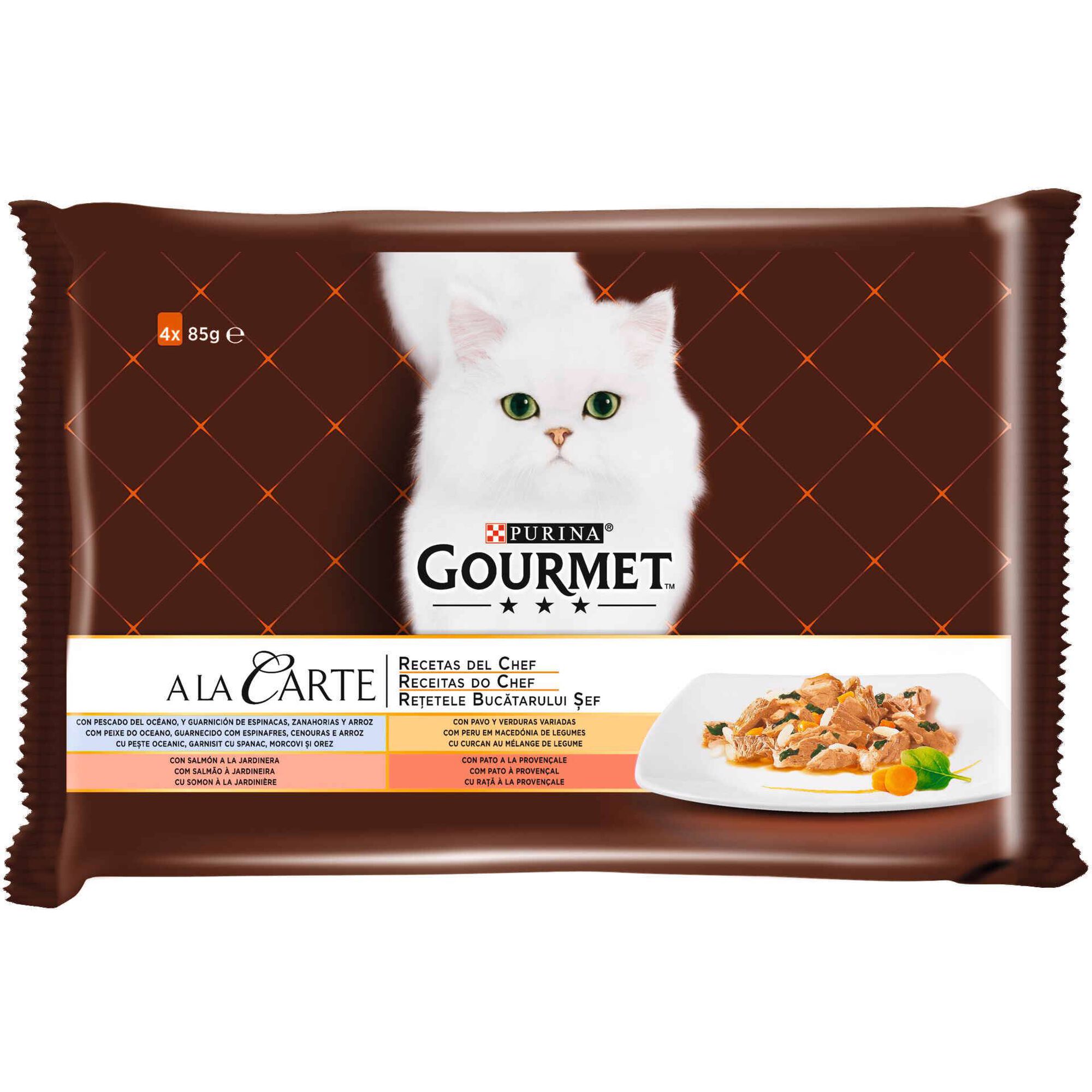 Comida Húmida para Gato Adulto Saquetas