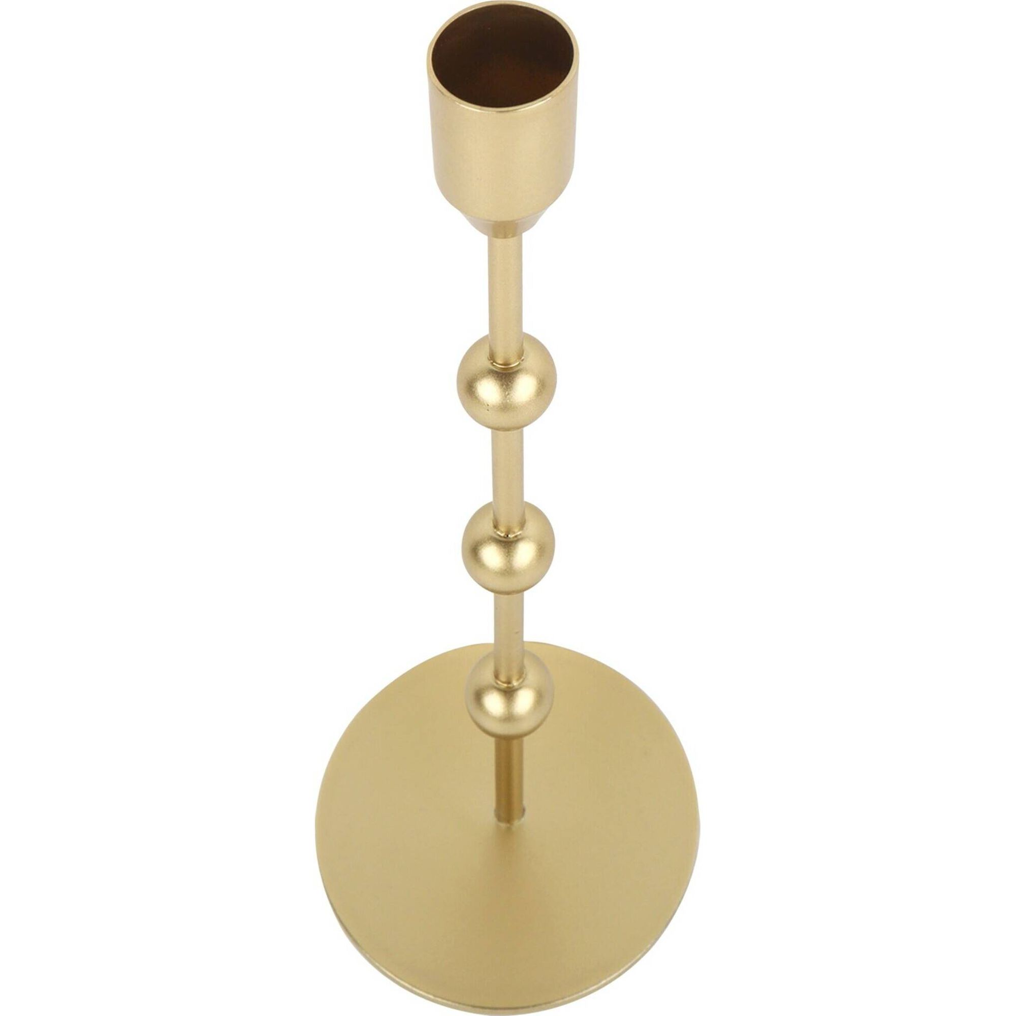 Castiçal 24cm Dourado