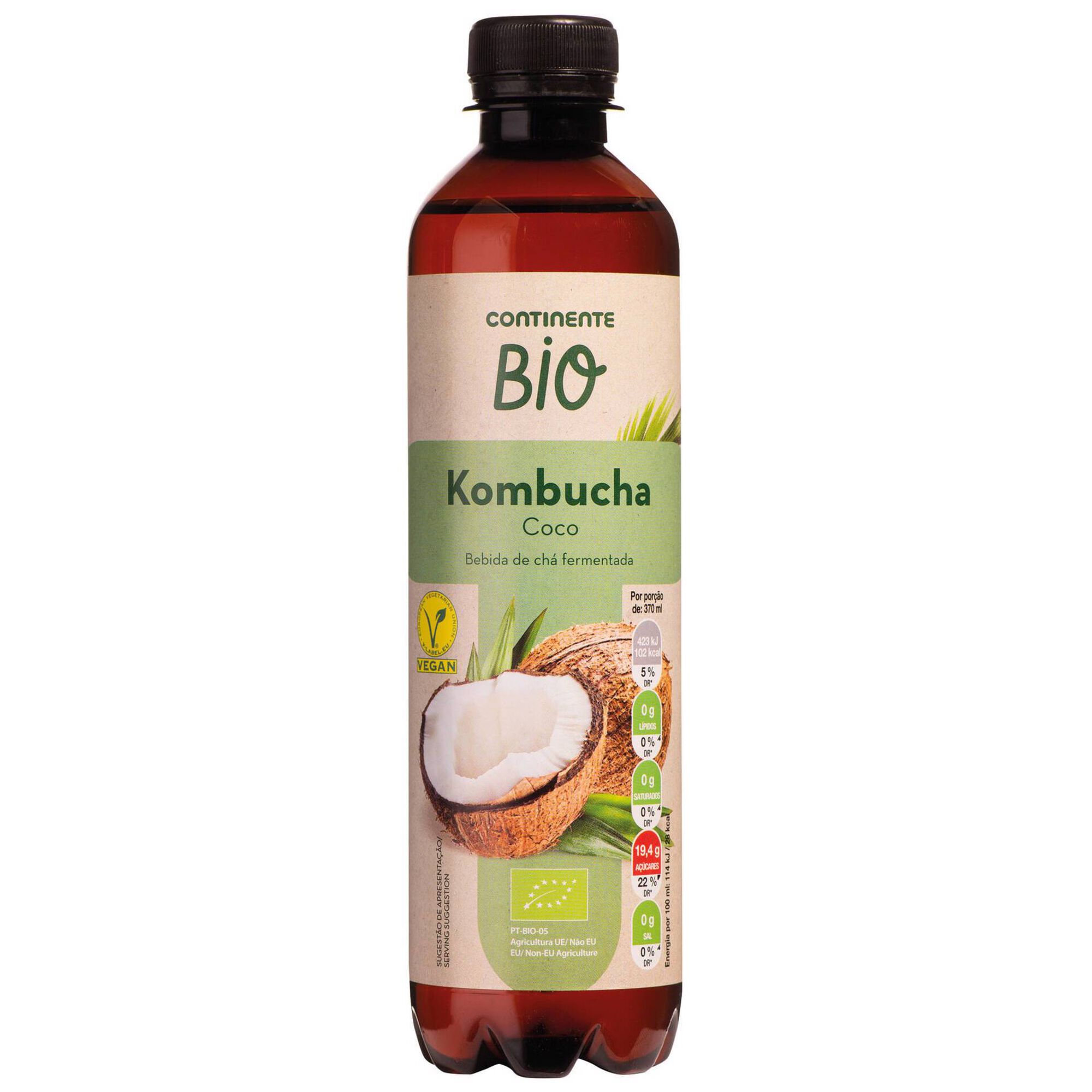 Bebida Kombucha Coco Biológica