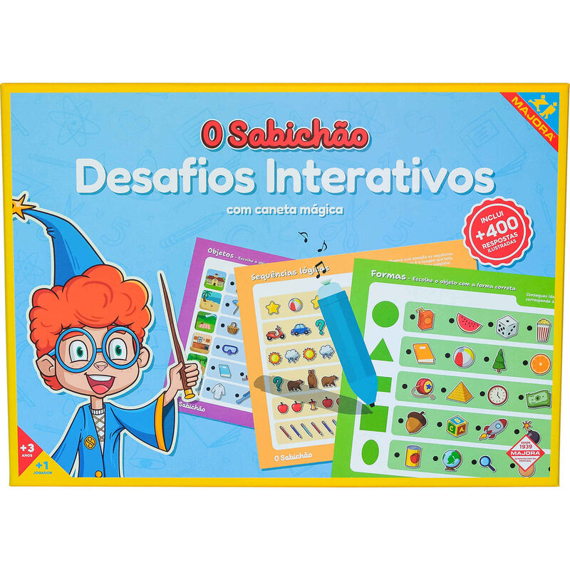Majora - Jogo O Sabichão Desafios Interativos