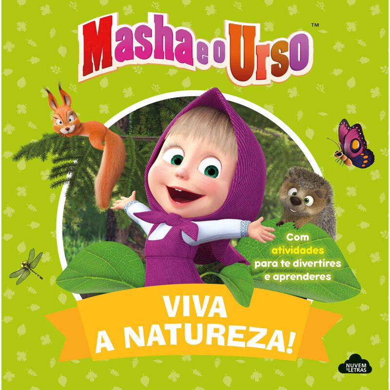 Masha e o Urso - Viva a Natureza! de Nuvem de Letras