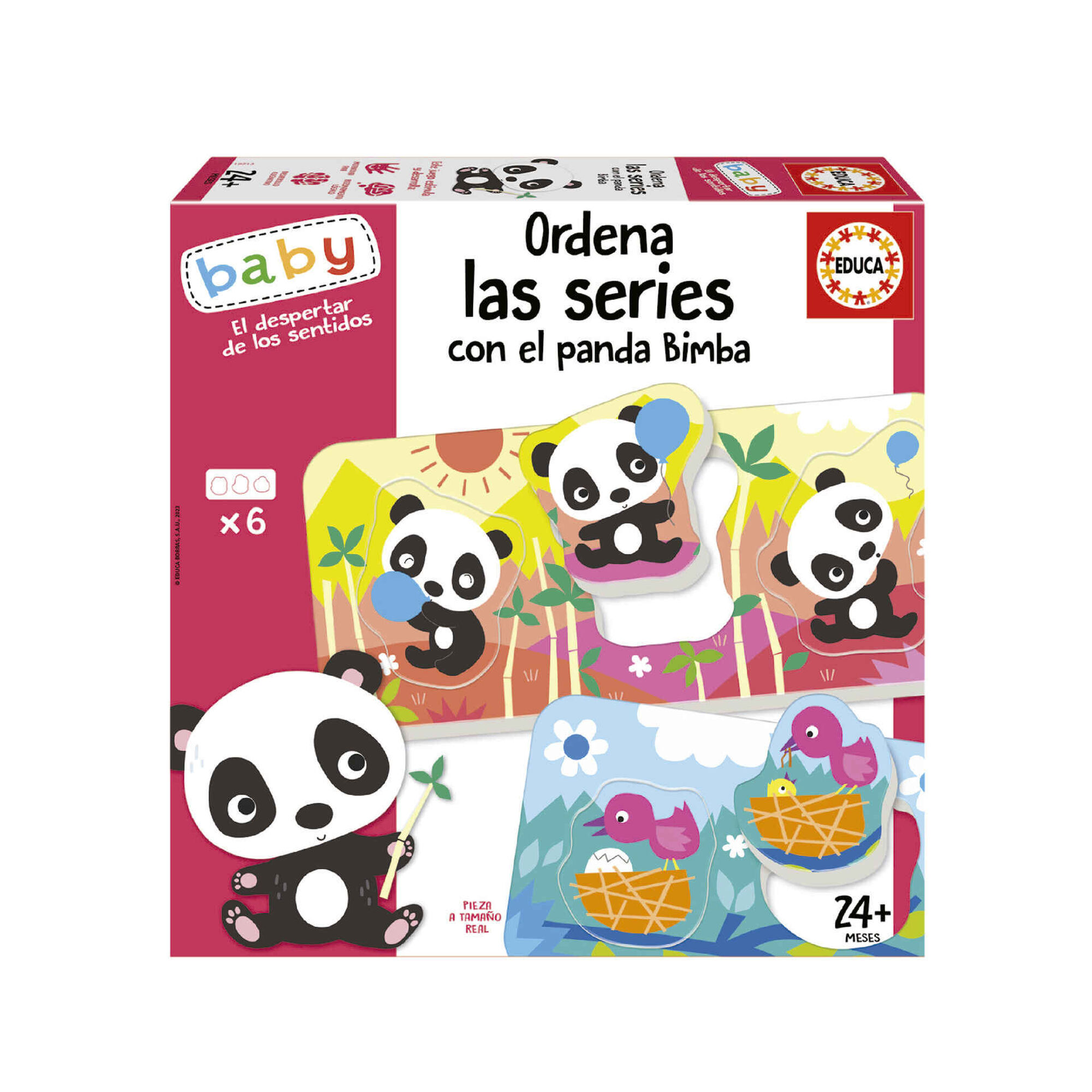 Ordena as Séries com o Urso Panda