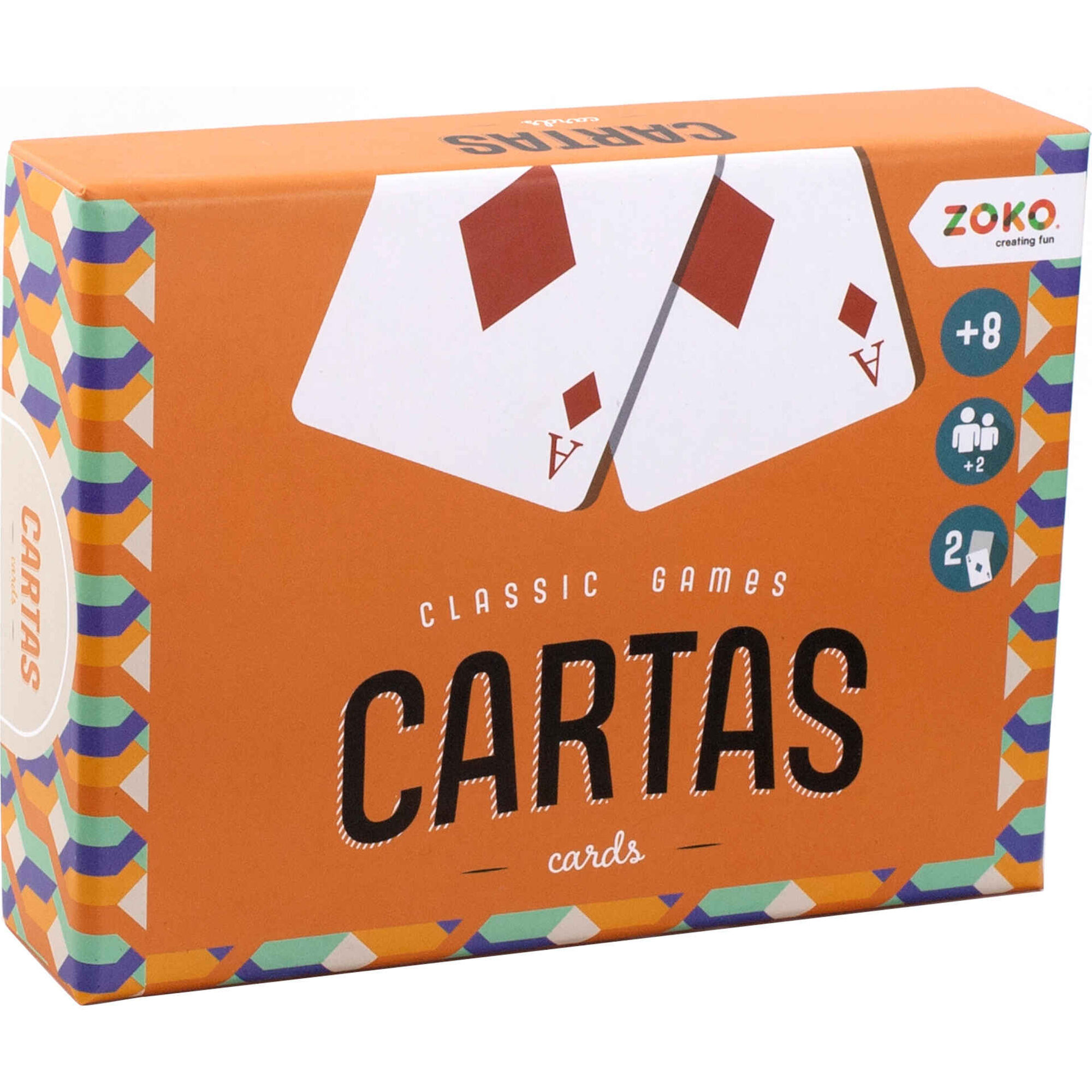 Zoko - Caixa 2 Baralhos de Cartas