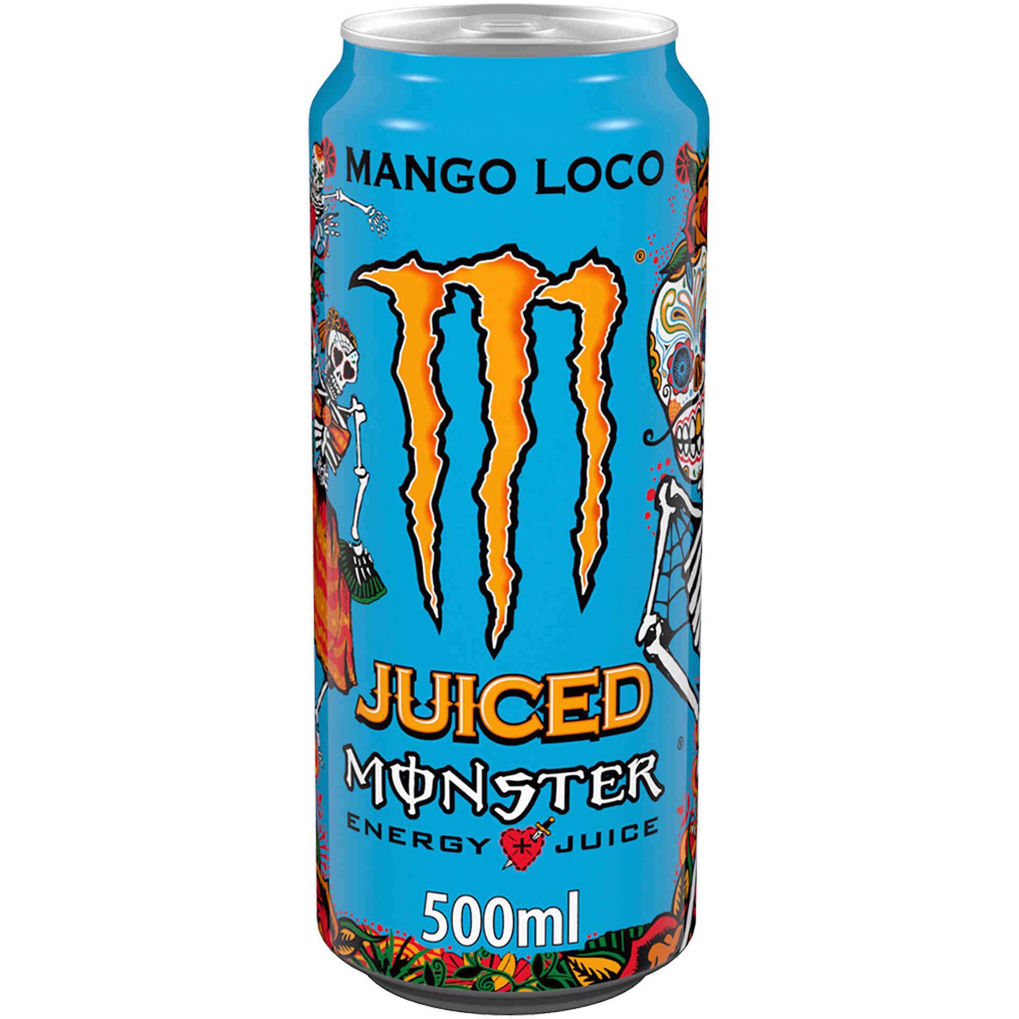 Bebida Energ&eacute;tica em Lata Mango Loco Monster
