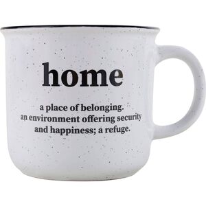 Caneca 450ml Branca Home Kasa