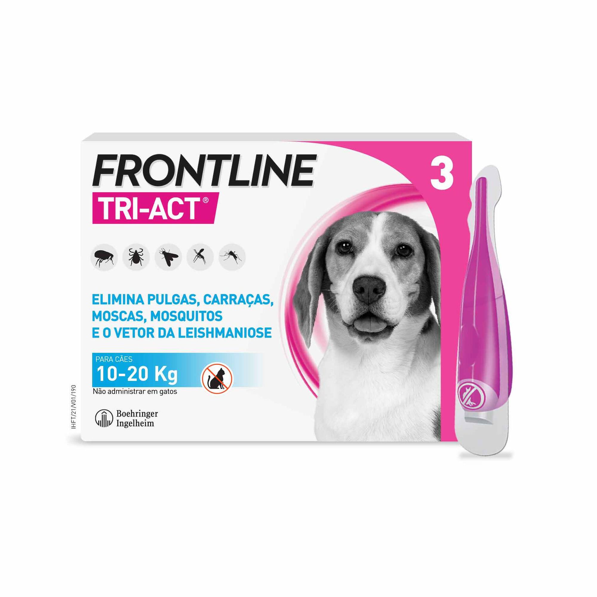 Desparasitante Externo para Cão M Pipeta 10 - 20 kg Desparasitante Externo para Cão M Pipeta 10 - 20 kg