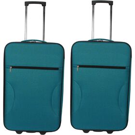 Conjunto 2 Malas Viagem Cabine Verde Aveiro Pack It