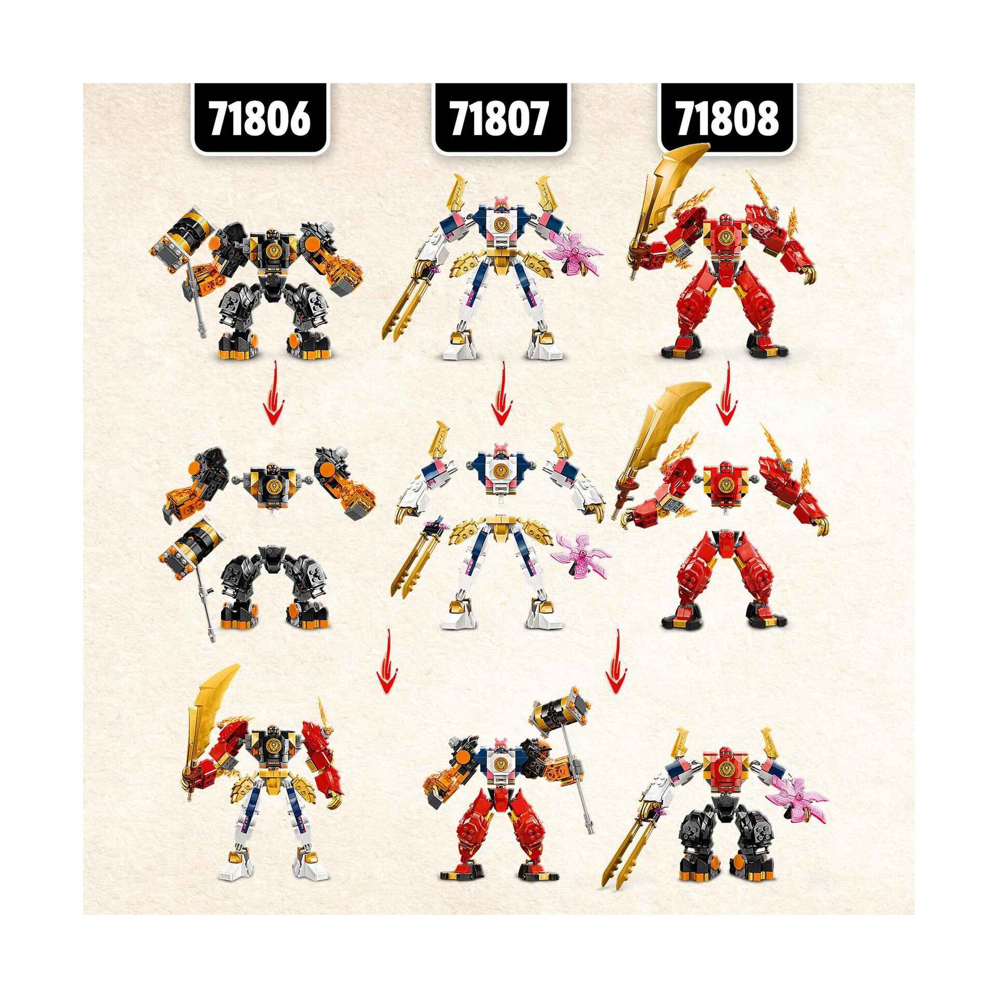 Robô da Terra Elemental do Cole - 71806