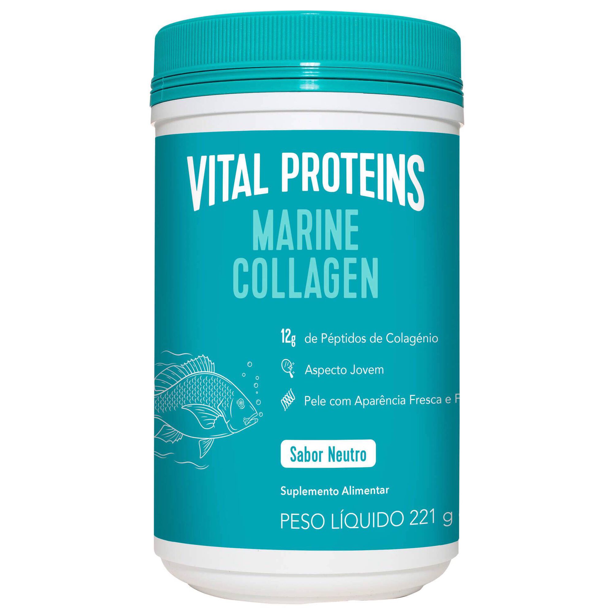 Suplemento Alimentar Marine Collagen Sabor Neutro
