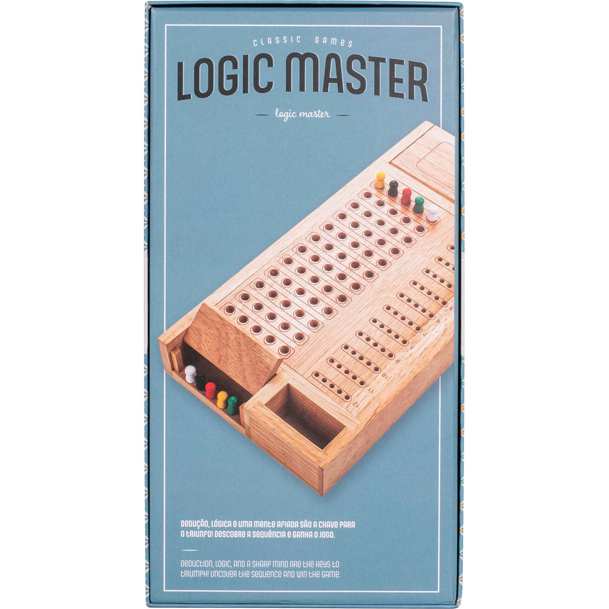 Zoko - Jogo de Tabuleiro Mastermind em Madeira