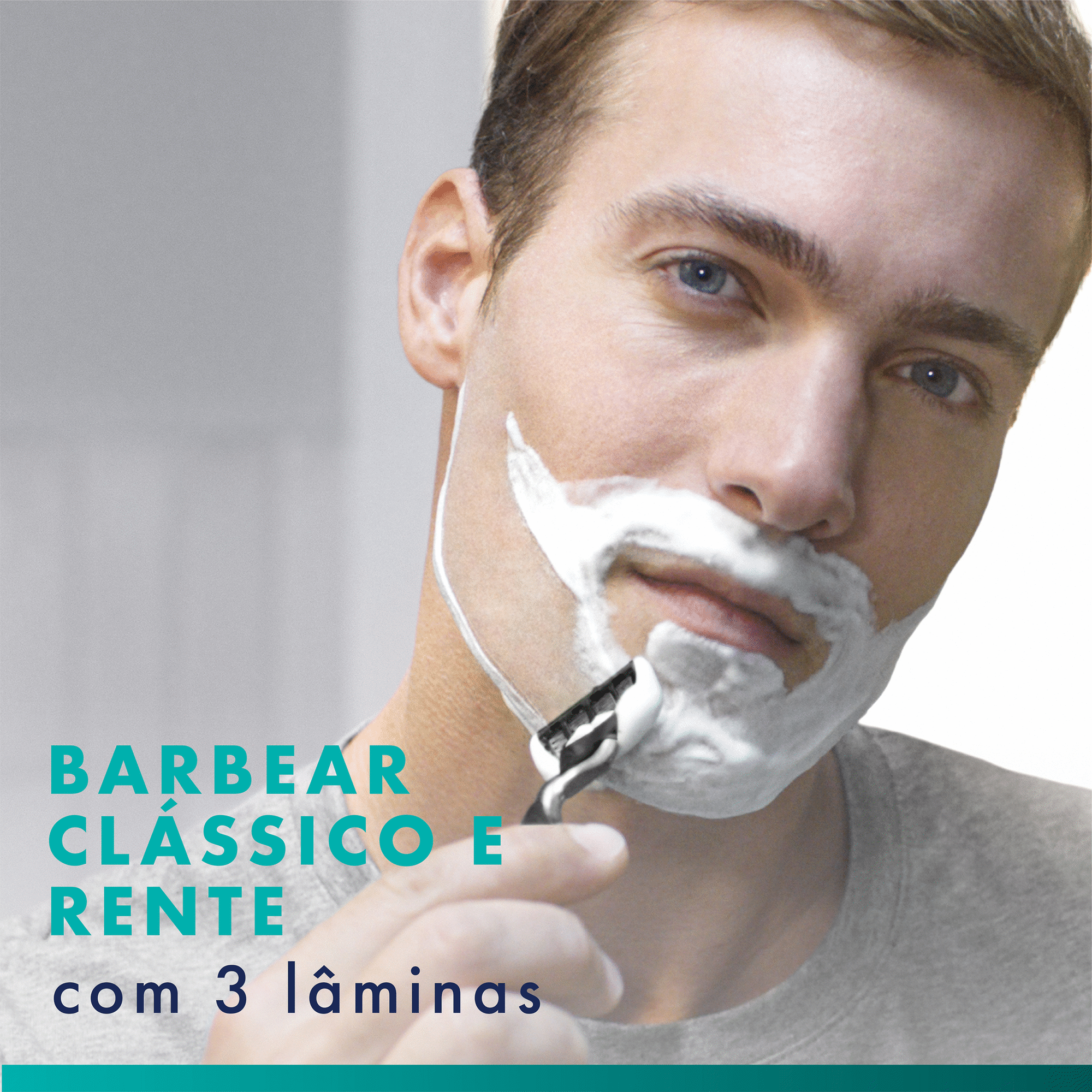 M&aacute;quina de Barbear Mach3 com 1 Recarga Gillette