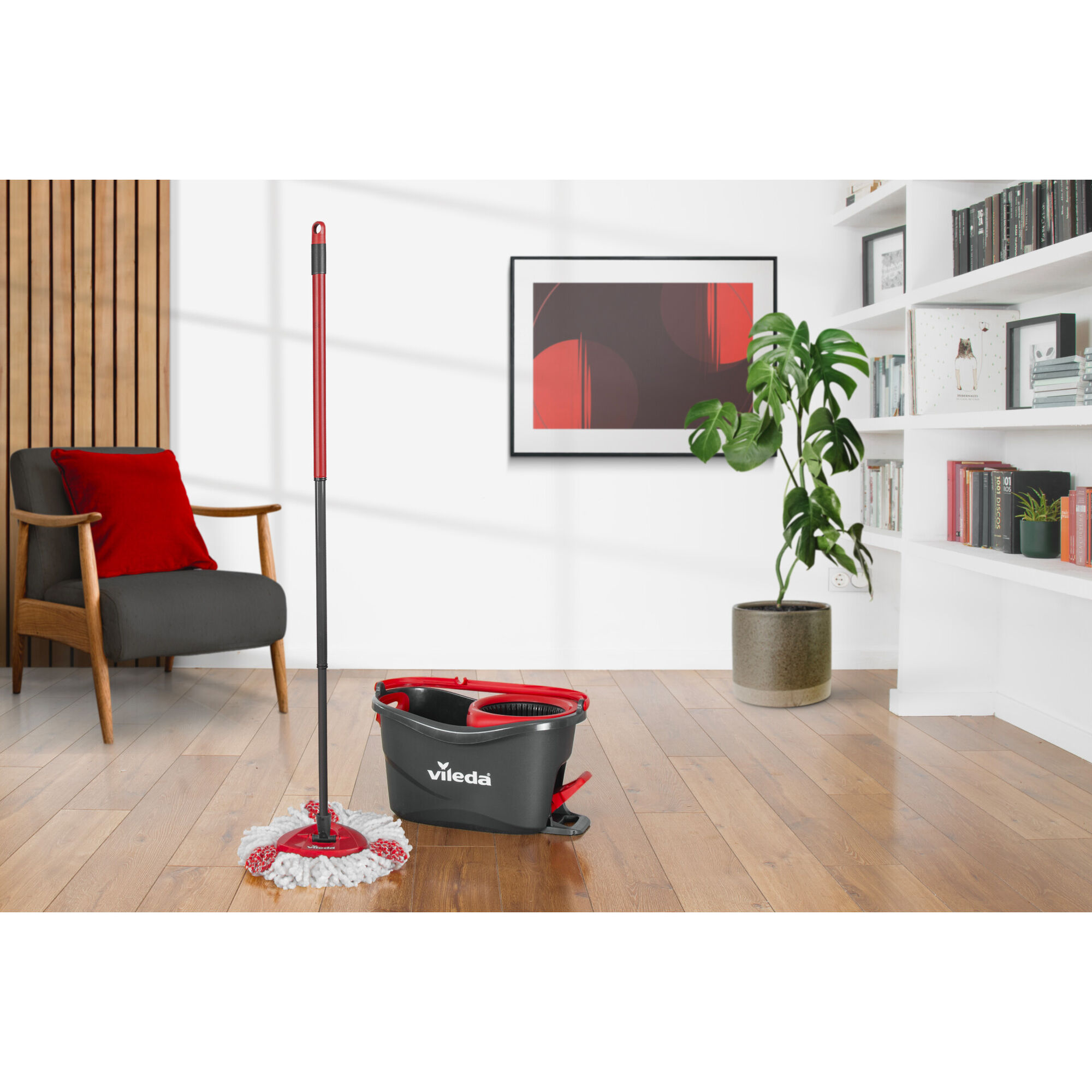 Sistema Turbo Esfregona e Balde com Pedal