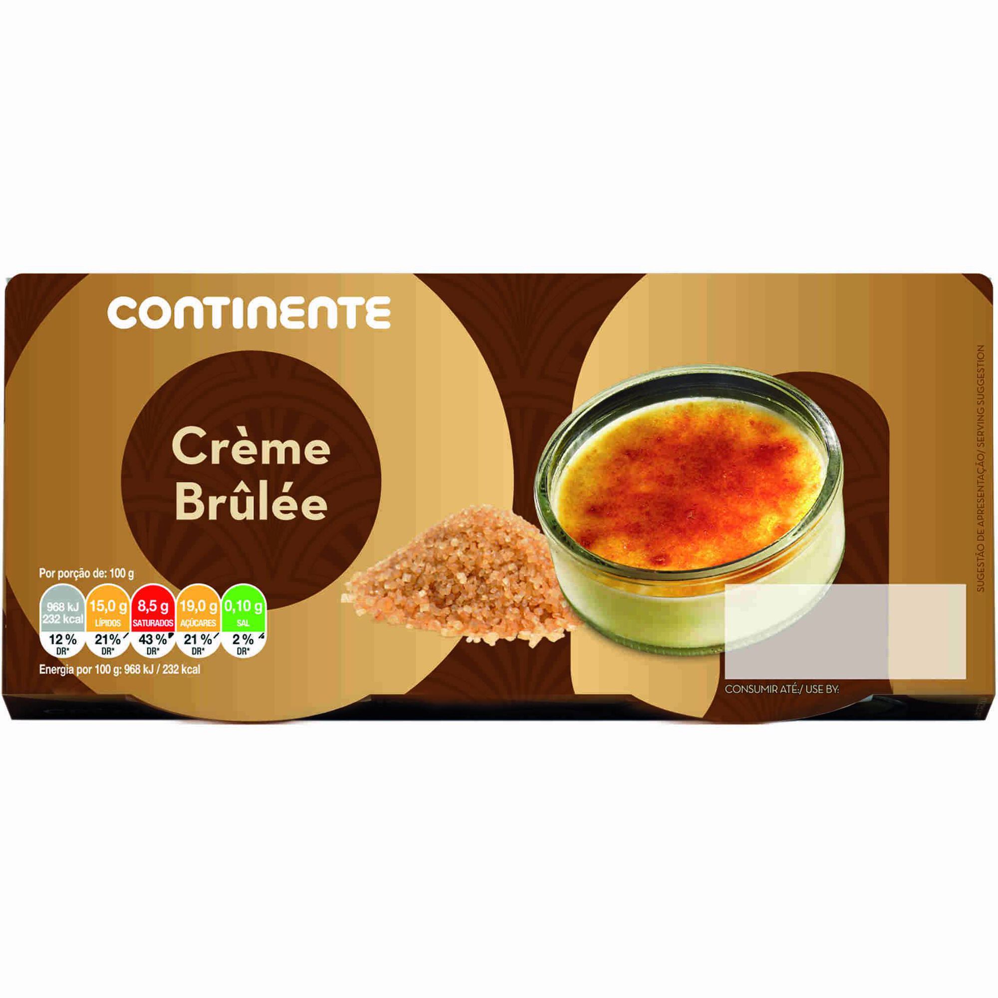 Cr&egrave;me Br&ucirc;l&eacute;e Continente
