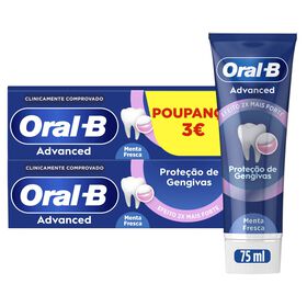 Pasta de Dentes Advanced Prote&ccedil;&atilde;o Gengivas Oral-B