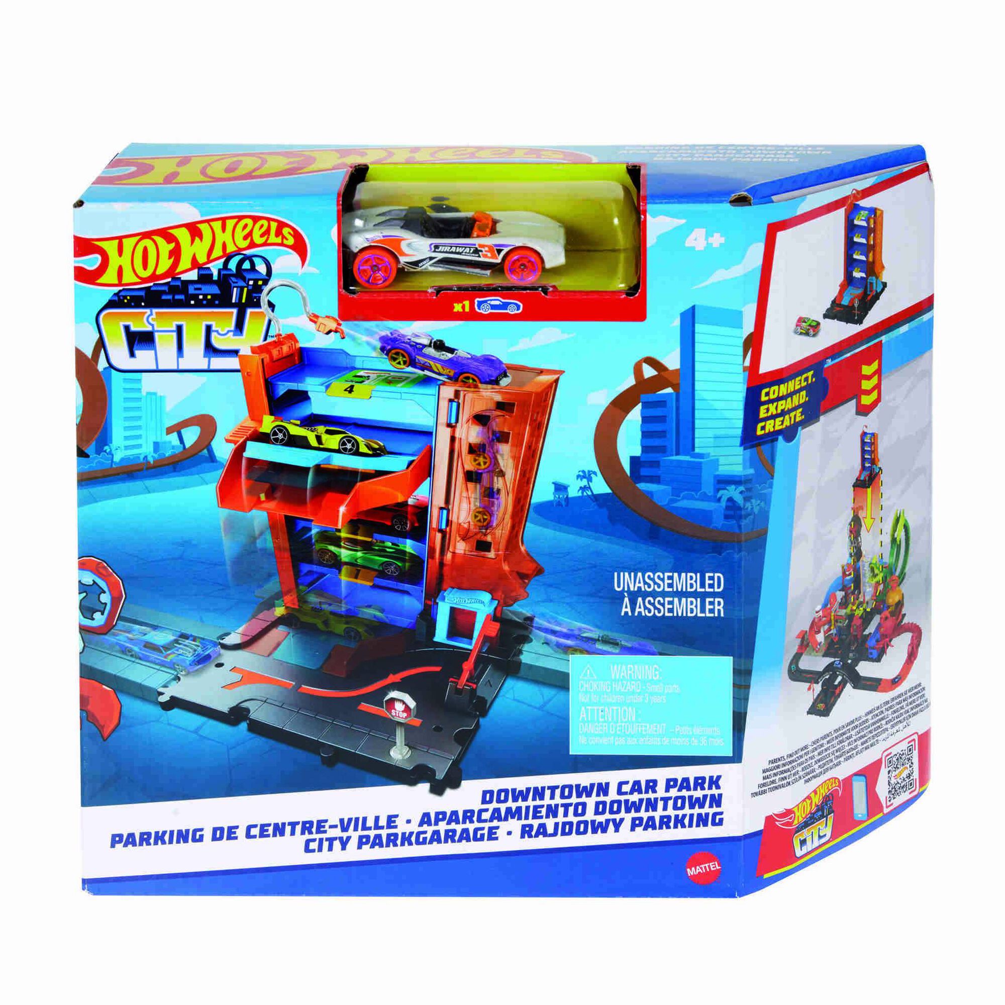 Garagem Downtown Hot Wheels (vários modelos)