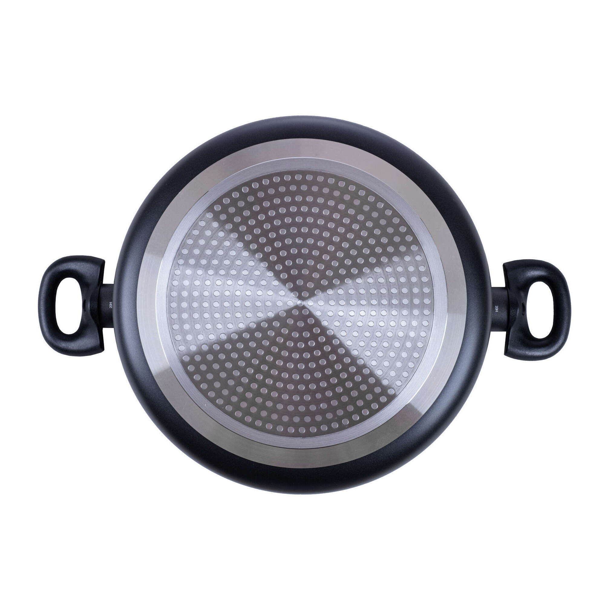 Ca&ccedil;arola Antiaderente Alum&iacute;nio com Asas 20cm Leve