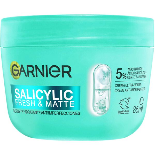 Creme de Rosto Dia Sorvete Fresh&Matte Salicylic Garnier
