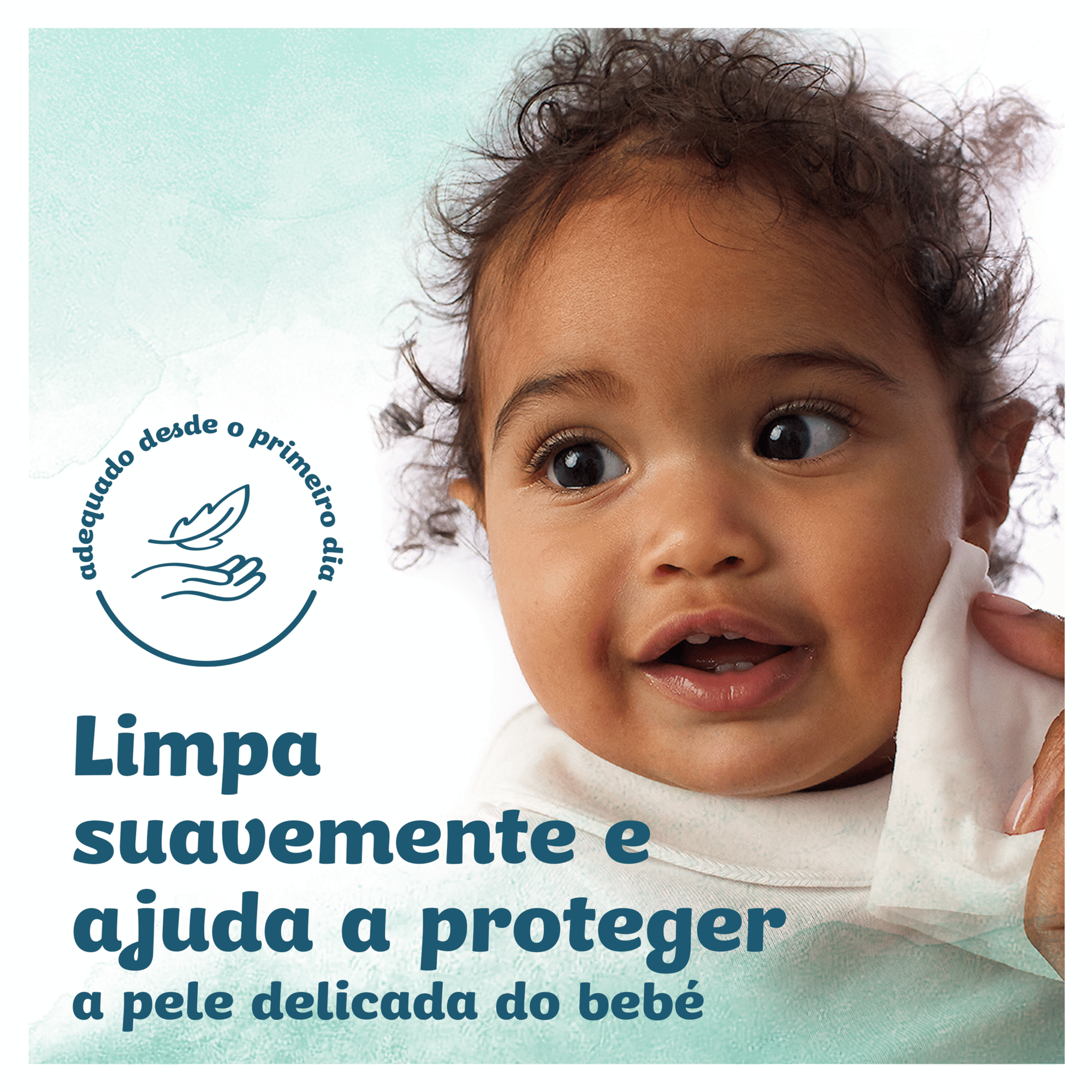 Toalhitas Bebé Pure Calma e Protege Aloe Vera